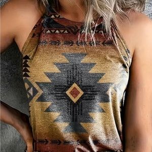Aztec Tank Top